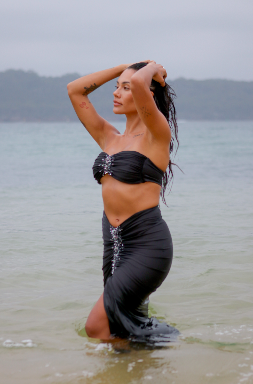 SERENDIPITY TWO PIECE SET BLACK photo 5