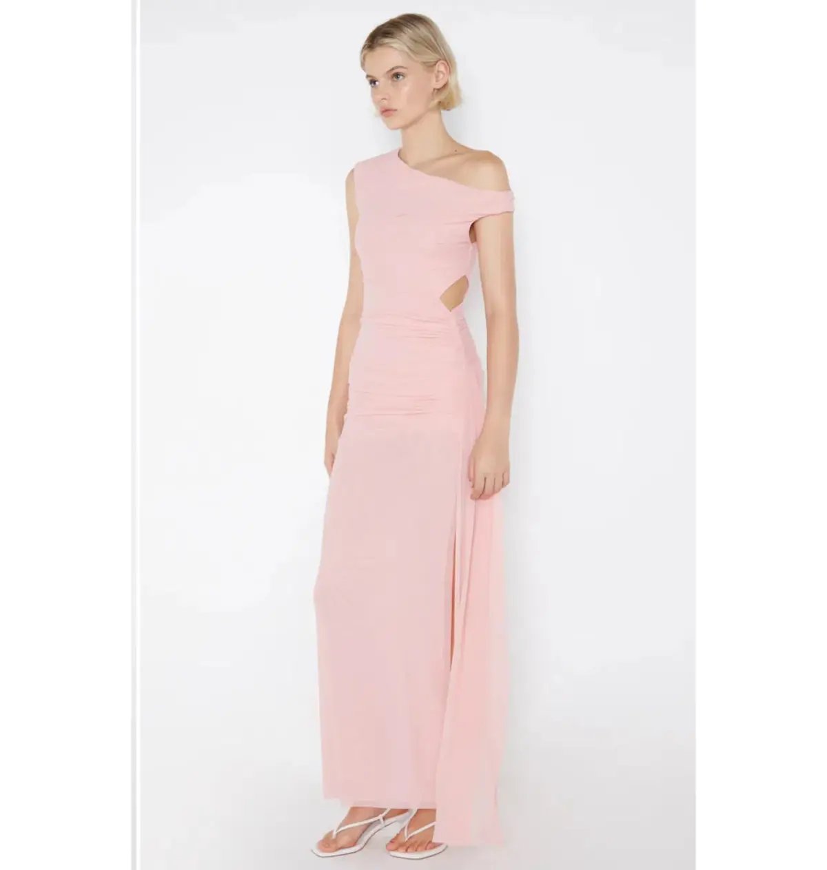 Bec & Bridge Victoria Asym Dusty Pink Size AU 8 photo 2
