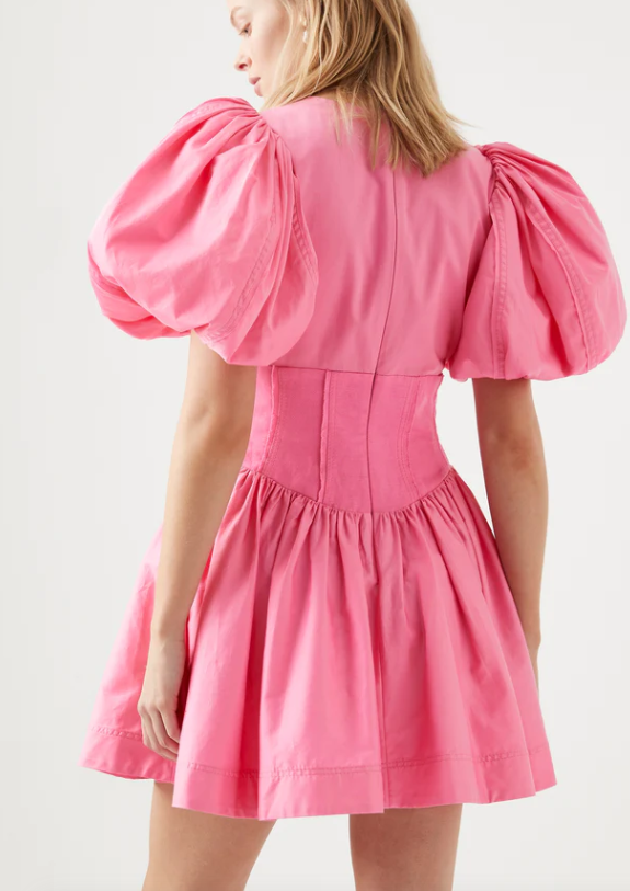 Aje Gianna Puff Sleeve Mini Dress photo 4