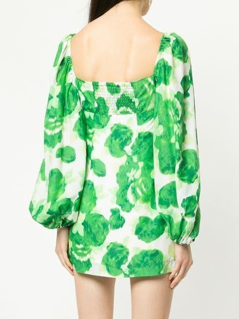 Alice McCALL Lover to Lover Mini Dress in Acid Fern Size 10 photo 4