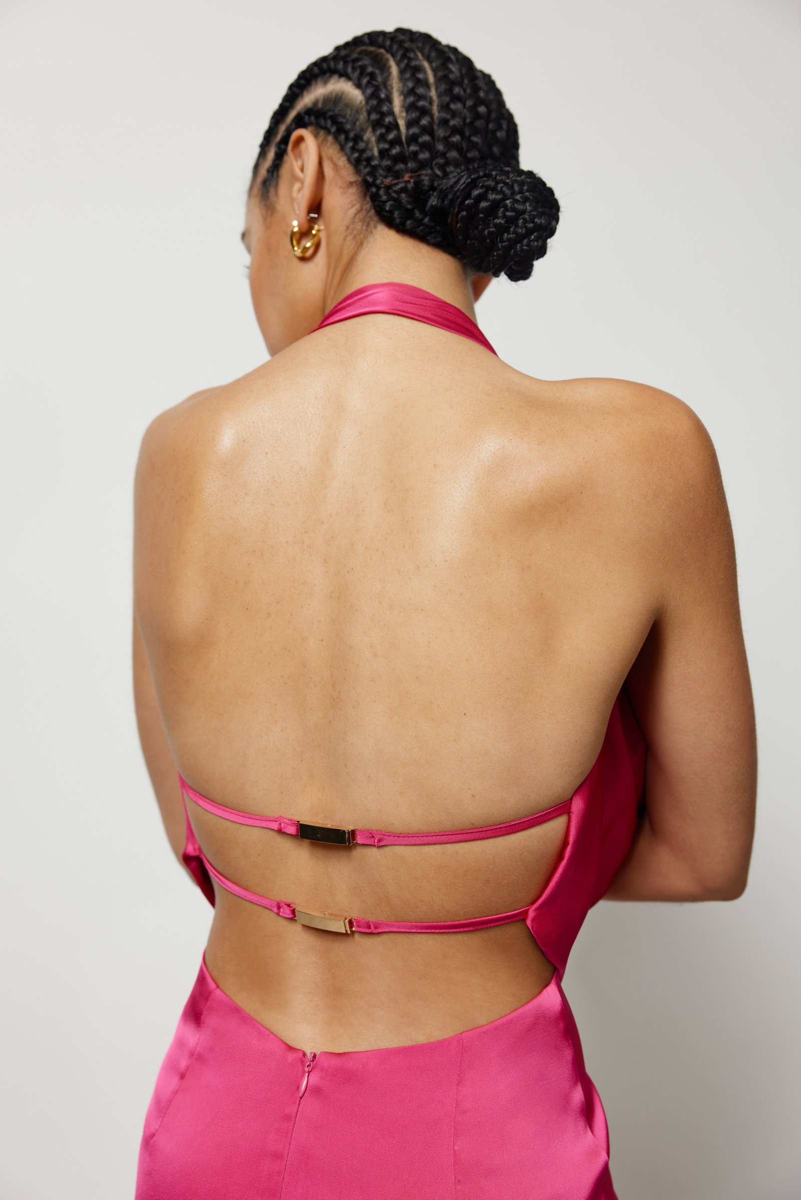 LEXI PORTIA DRESS - FUCHSIA photo 8