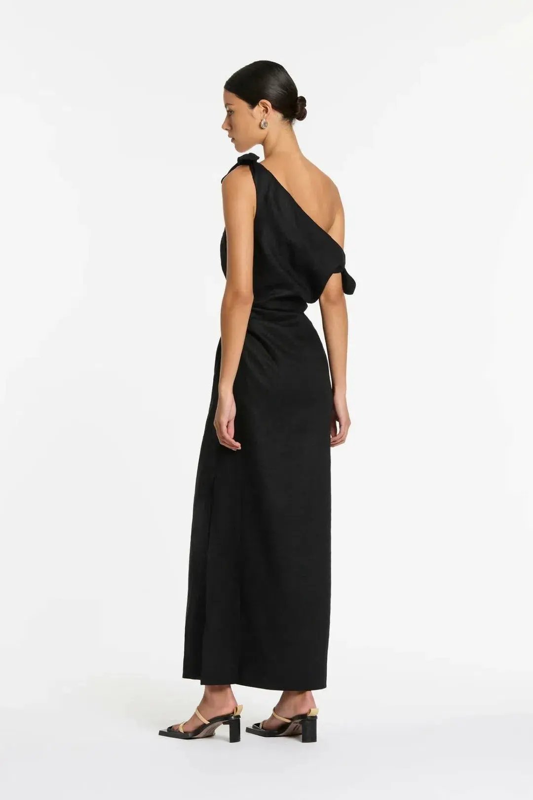 Sir the Label Bettina Off Shoulder Dress Black Size AU 8 photo 3