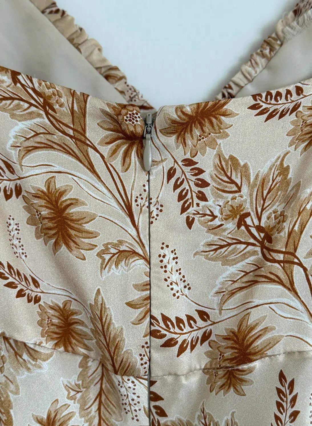 Bec & Bridge Fleetwood Midi Dress Cream Floral Size 8 photo 9