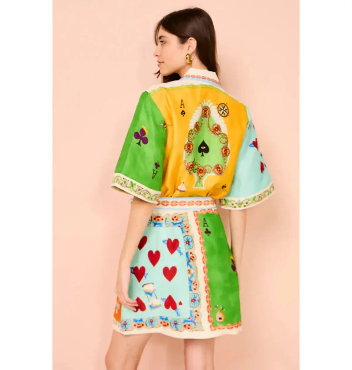 Alemais Rummy Mini Dress Multi Size AU 14 photo 3
