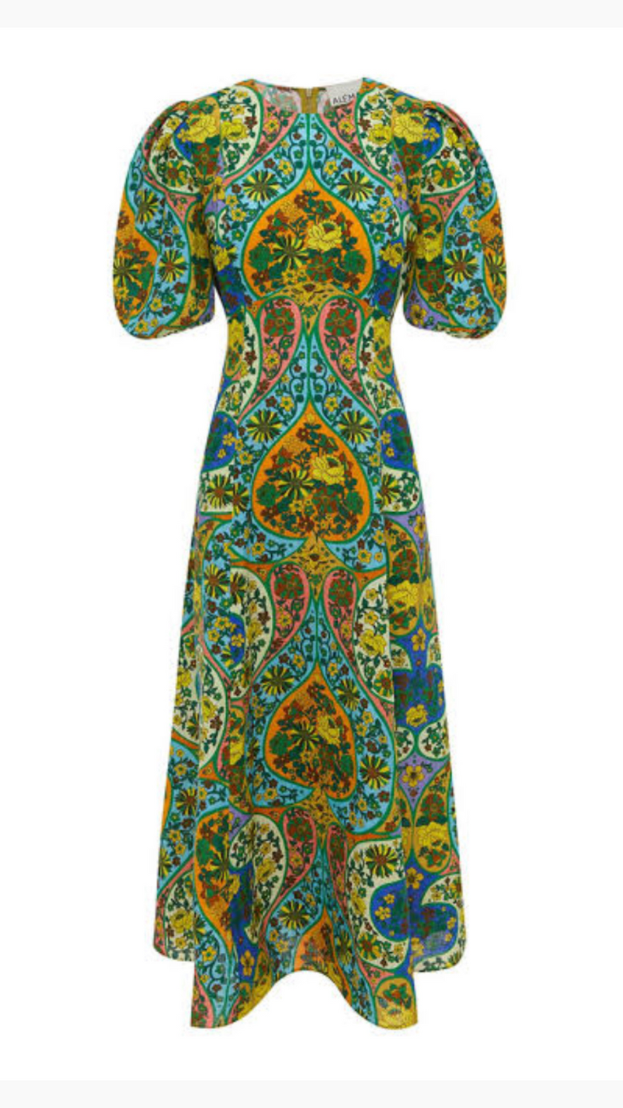 Alemais Alemais - Sofie Puff Sleeve Midi photo 2