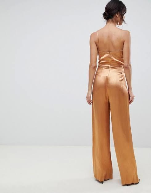 Bec & Bridge Feel the Heat Jumpsuit Cinnamon Size 6 photo 3