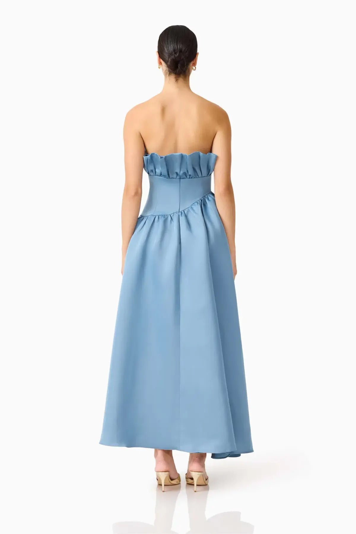 Elliatt Laurel sleeveless maxi dress in steel blue size M (10) photo 5
