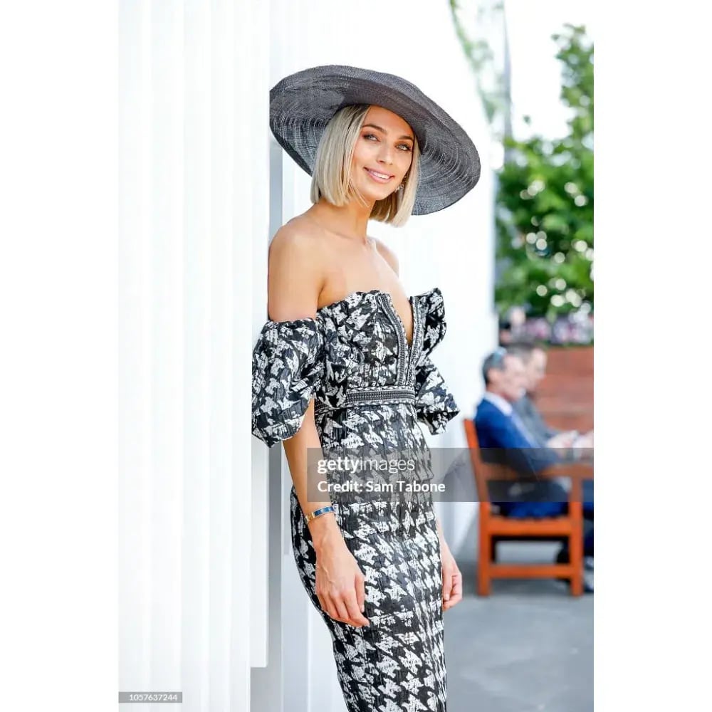 Eliya the Label Retribution Dress Black White  Size 8 photo 7