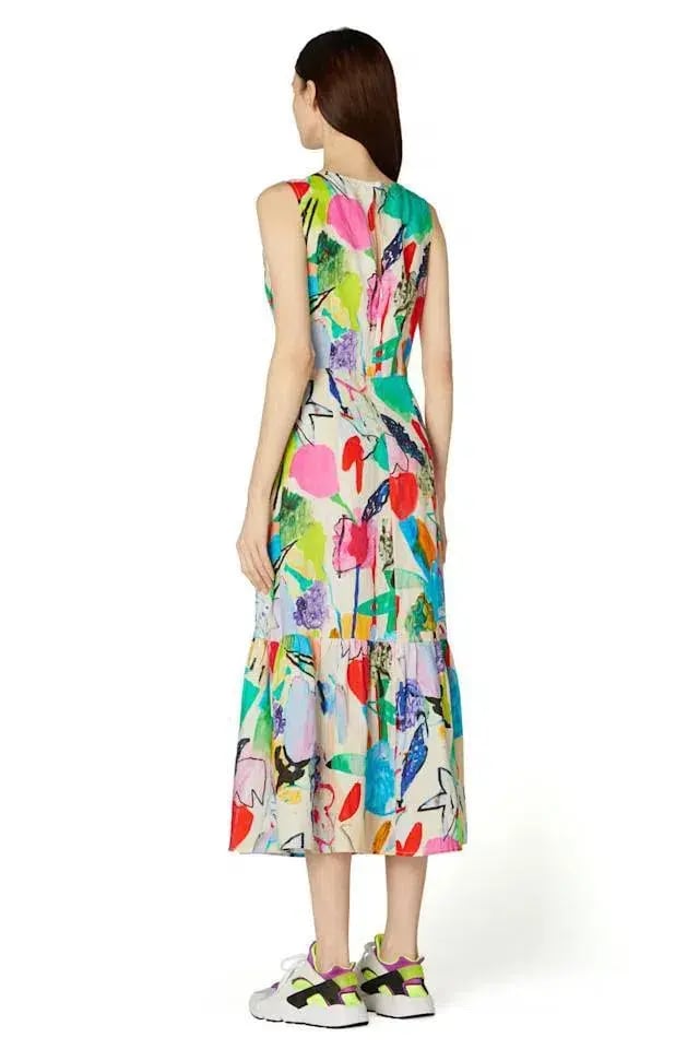 Gorman Flower in Fauve Dress Multi Size 14 photo 3