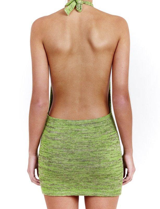 Bamba Swim Bounty Dress | Moss Green | Size Small photo 4