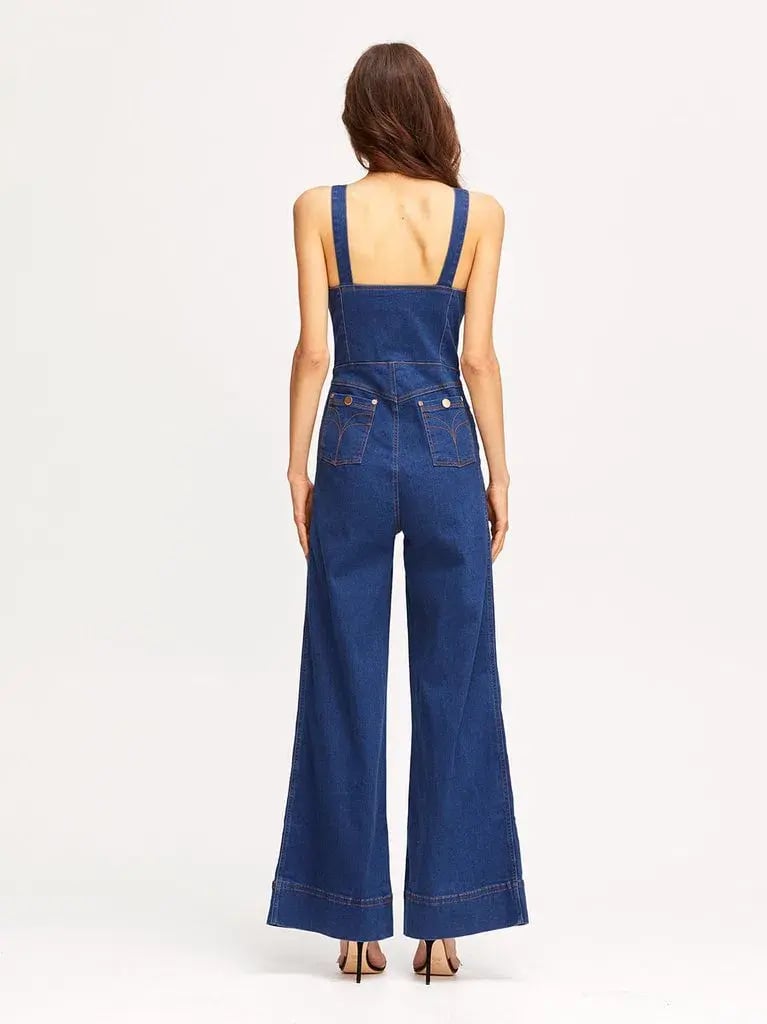 Alice McCall Quincy Overalls Indigo Size 4 photo 2