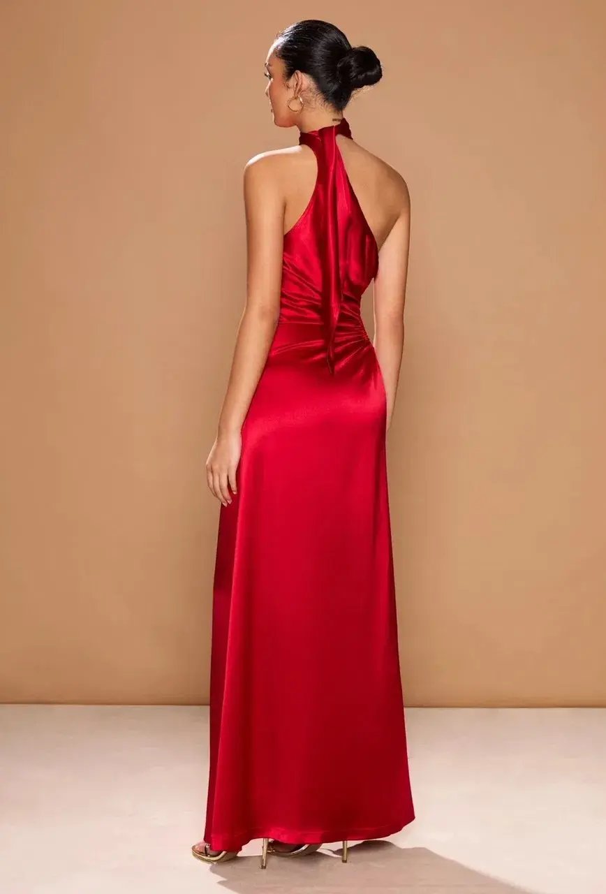 Sonya Moda Alia Dress in Sorrento Red Size 16 photo 3