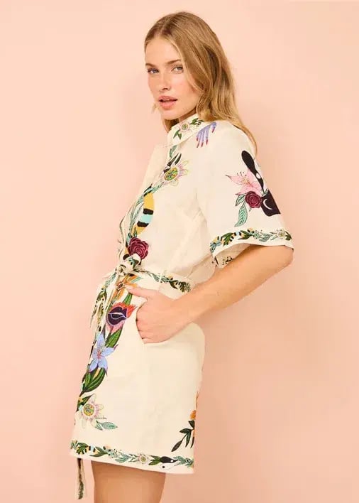 Alemais Meagan Mini Dress Print Size 10 photo 2
