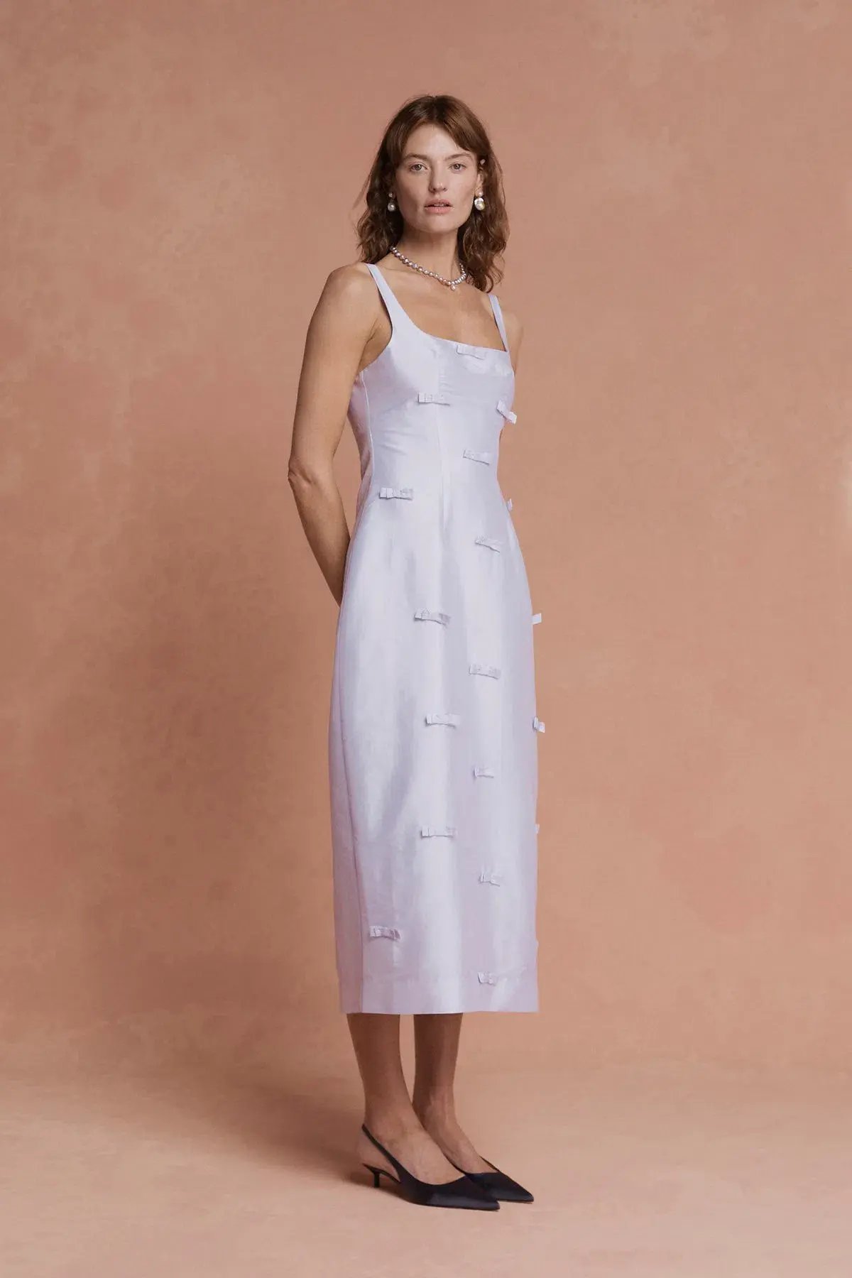 Lovaan Camilla Dress Lilac Size 12 photo 2