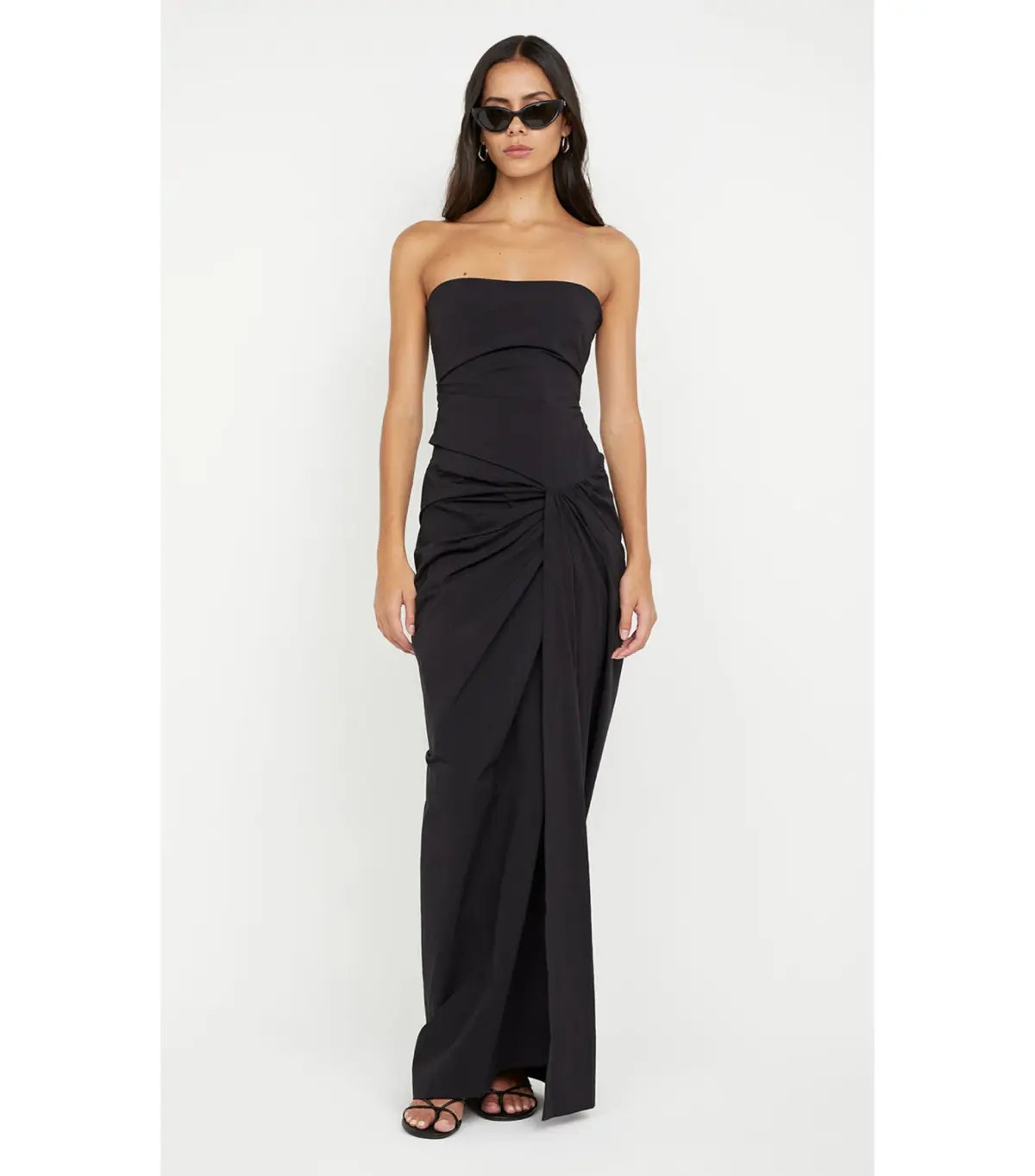 Bec & Bridge Domenic Strapless Dress Black Size AU 6 photo 2