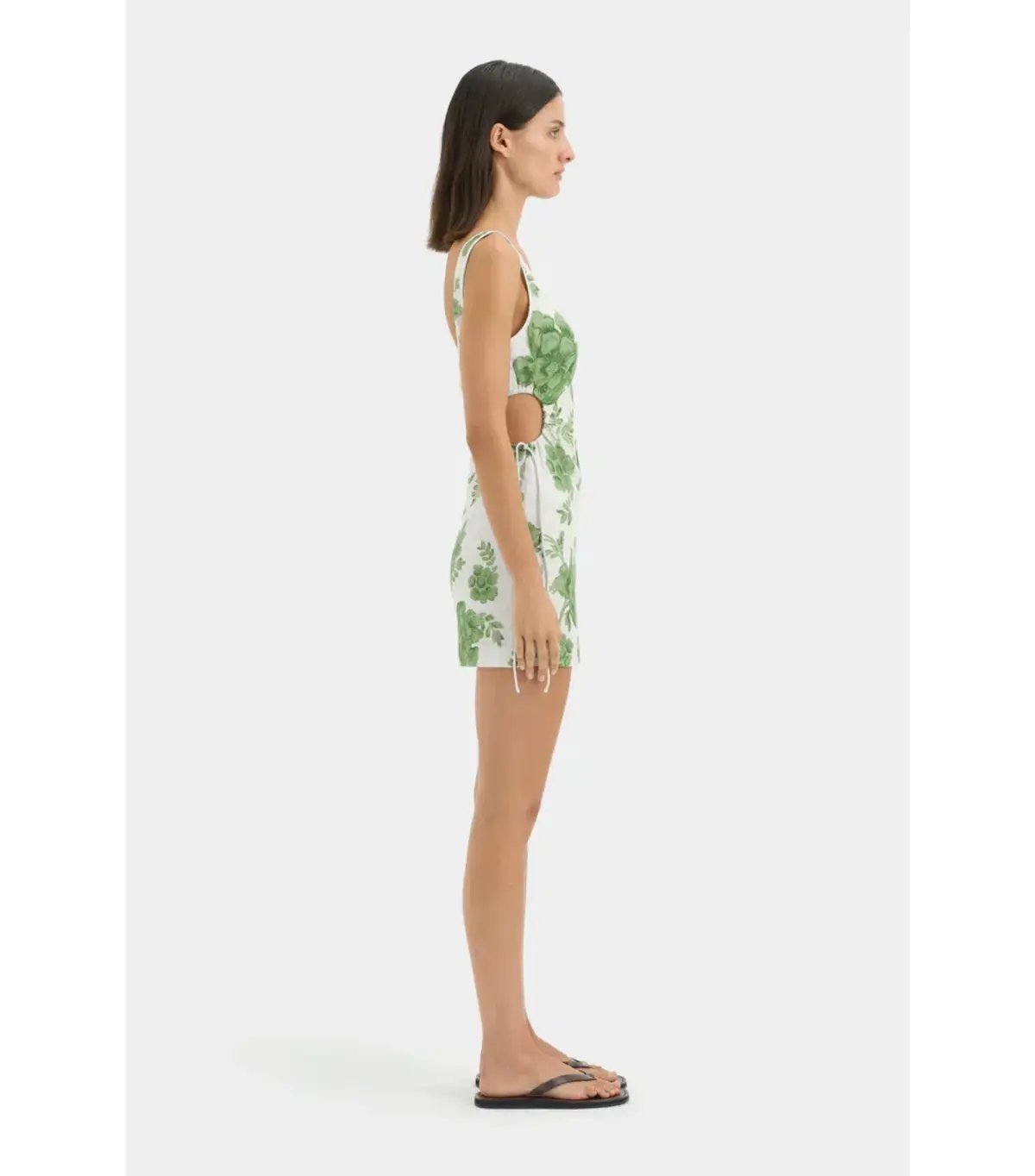 Sir The Label Gardella Cut Out Mini Dress Frisa Print Size 1 / AU 8 photo 2