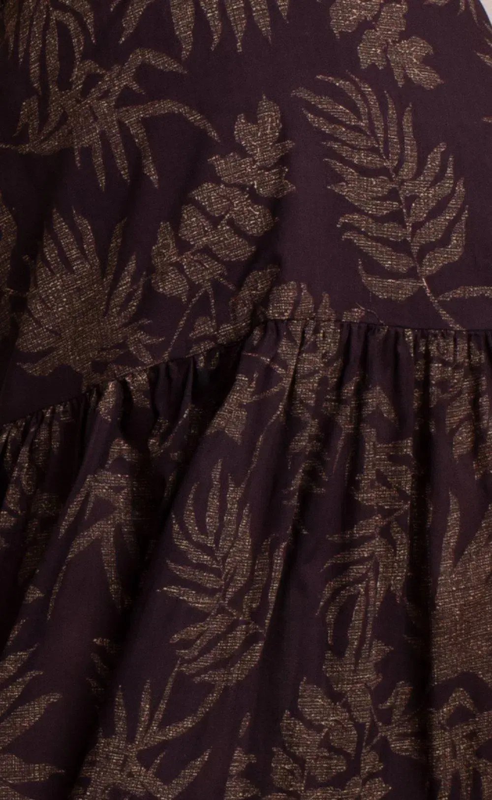 Bec & Bridge Desert Palm Top and Maxi Skirt Set Print Size 8 photo 5