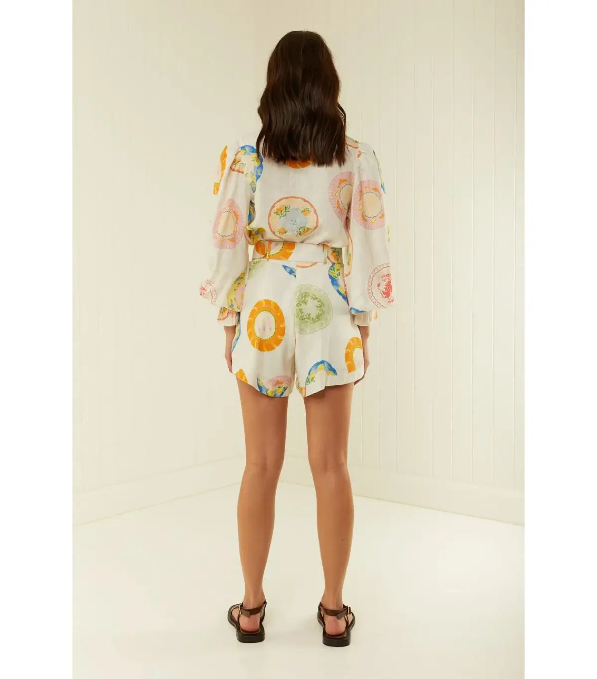 Palm Noosa Gili Shirt Size AU 12 and Short Size AU 10 Set in Plates photo 3