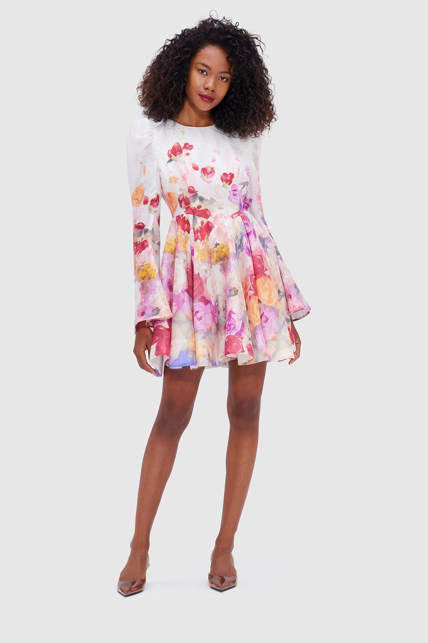 Leo Lin Jordyn Mini Dress - Fleur Print photo 2