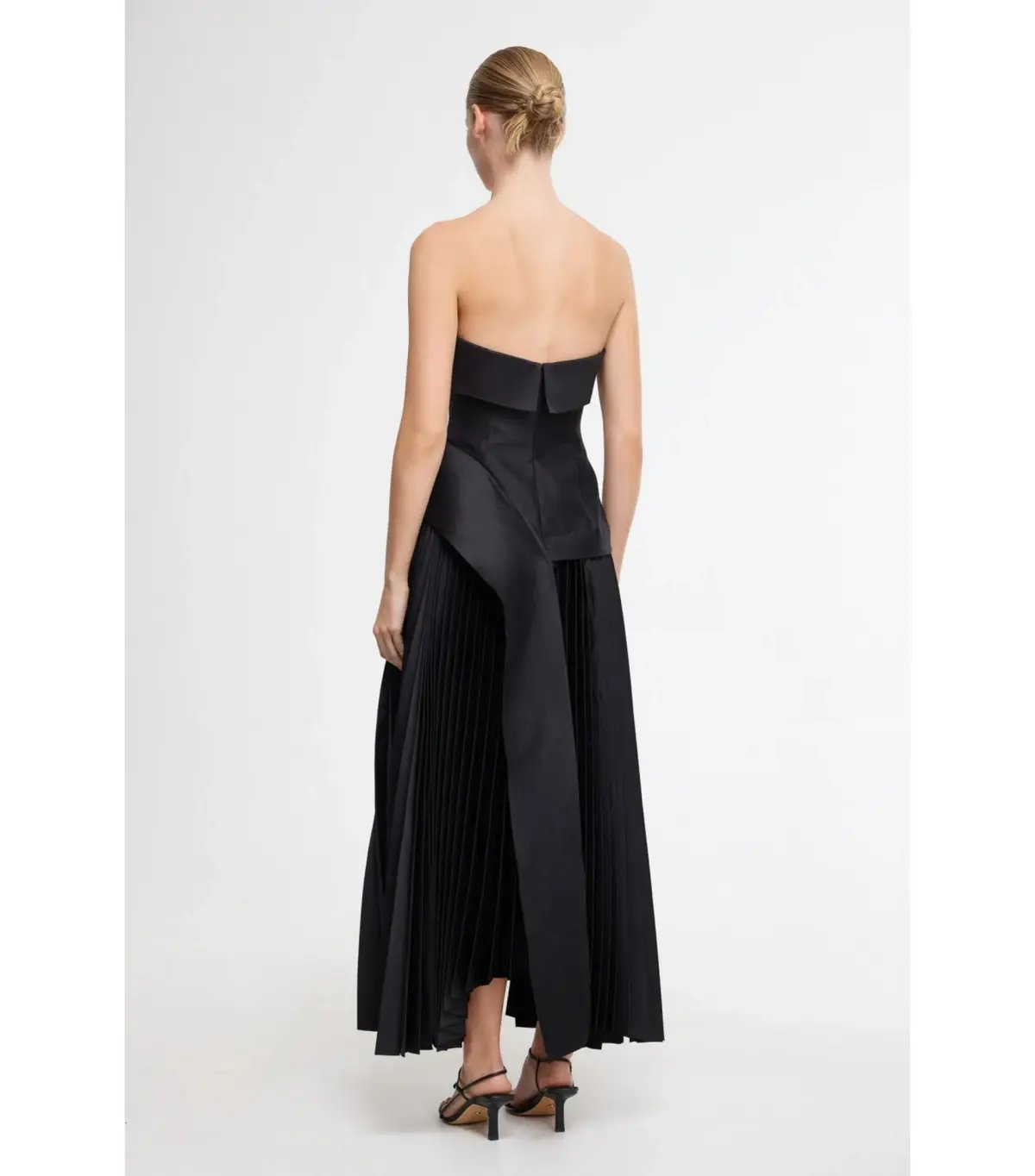 Acler Hammil Midi Dress in Black Size AU 10 photo 3