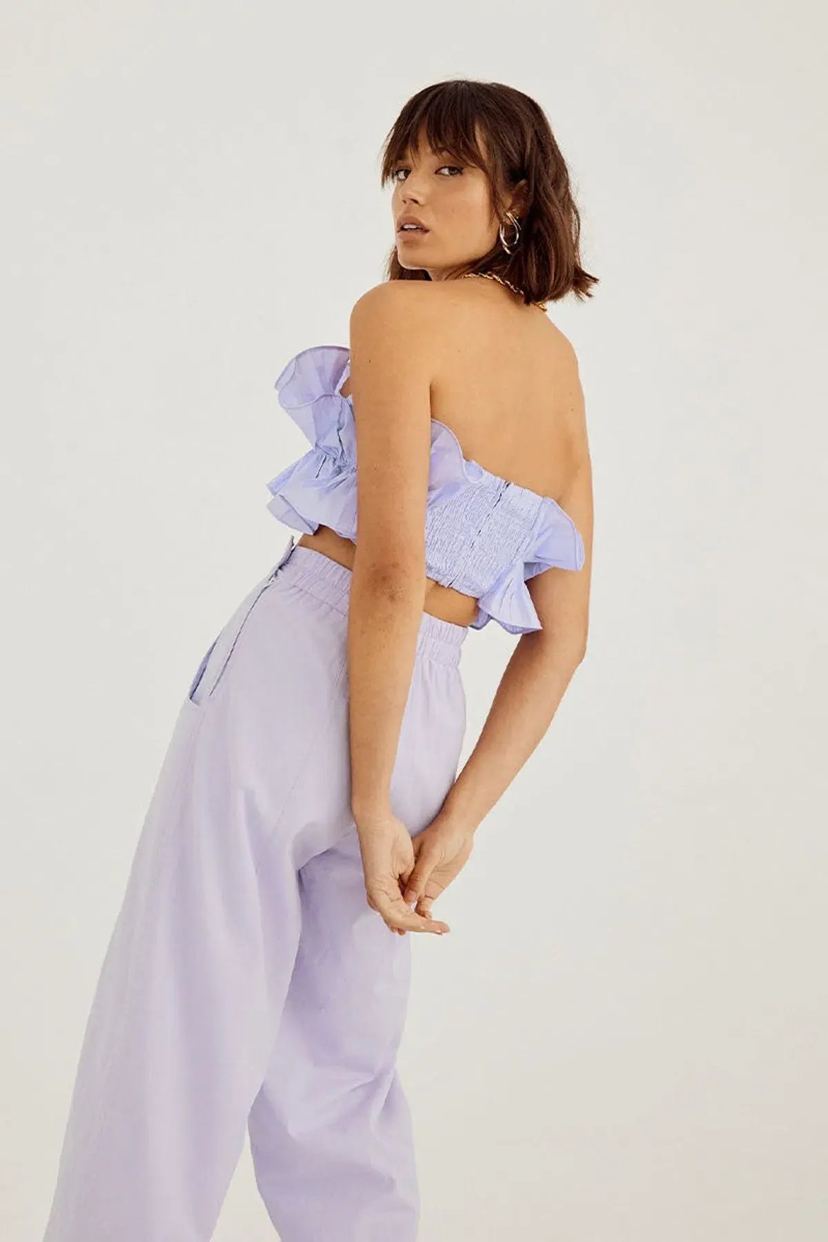 Sovere Studio Rapture Bodice and Pant Set Pale Peri Set Size 10 photo 4