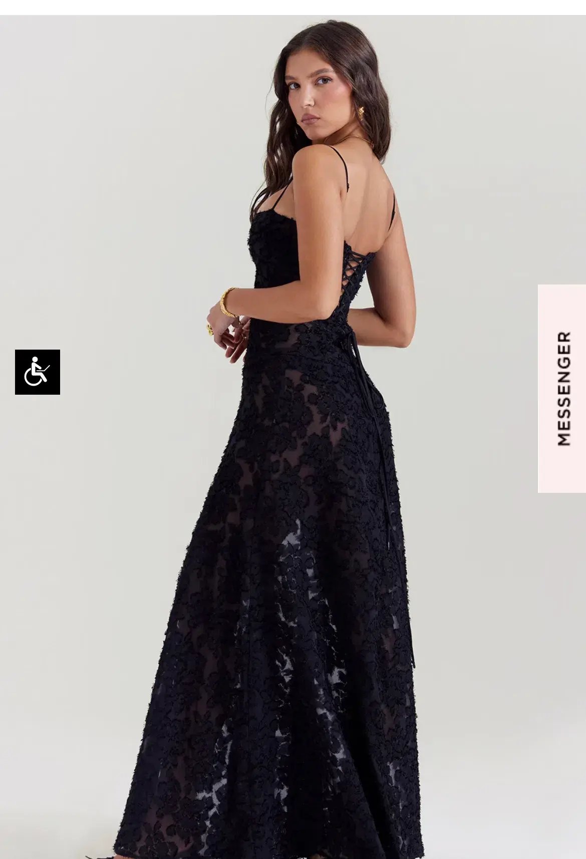 House of CB Seren Black dress Size S photo 3