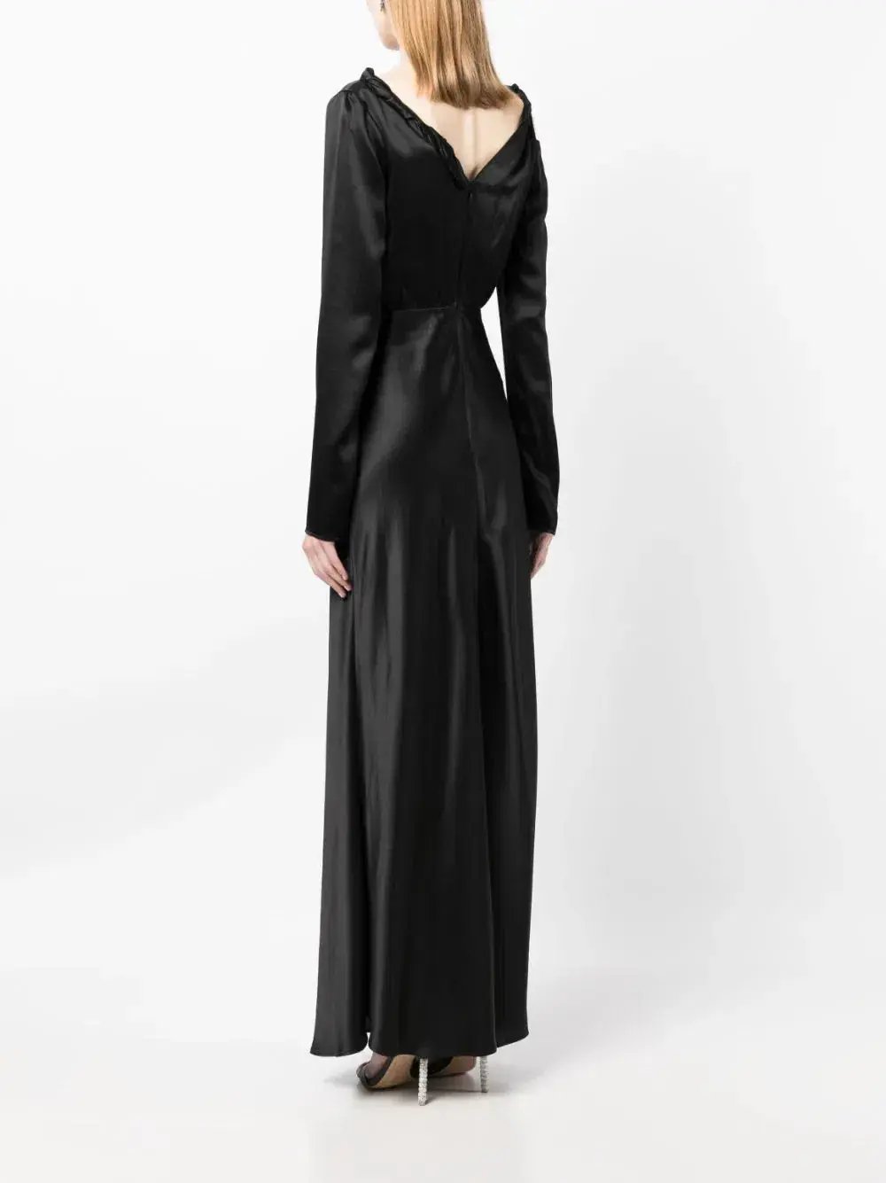 Rachel Gilbert Skye Dress Black Size 6 photo 3