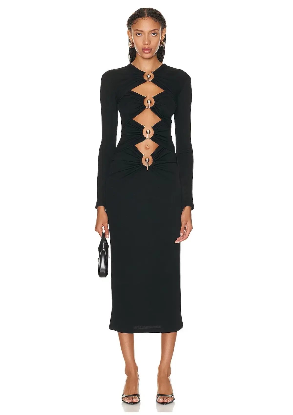 Bec & Bridge Natures Element Mini Dress Black Size AU 8 photo 16