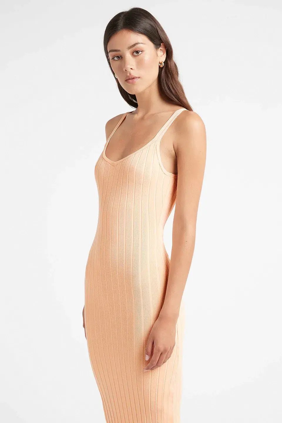Kookai Stirling Dress Peach Size 12 photo 3