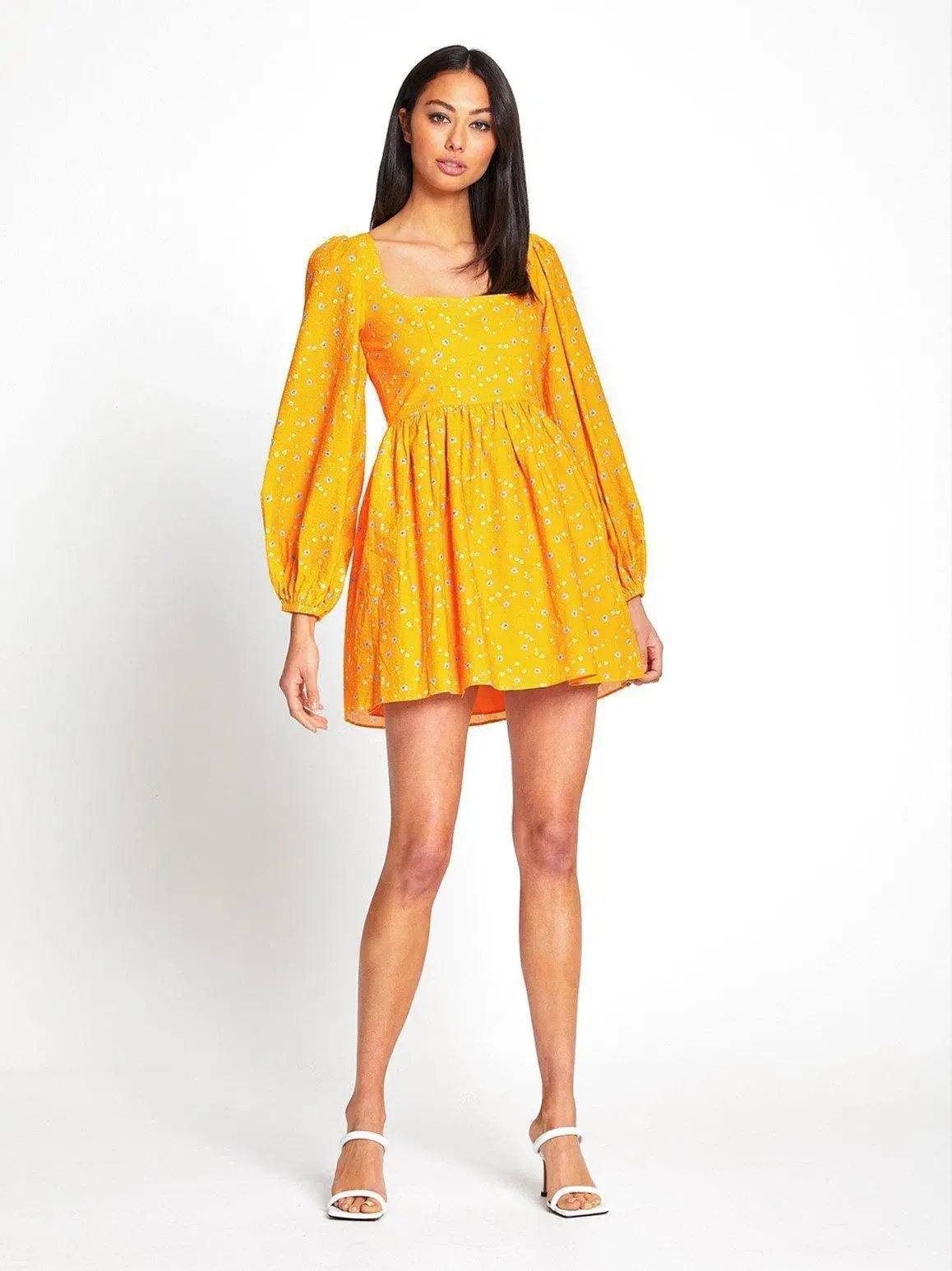 Alice McCall Limonata Mini Dress Apricot Size 6 photo 5