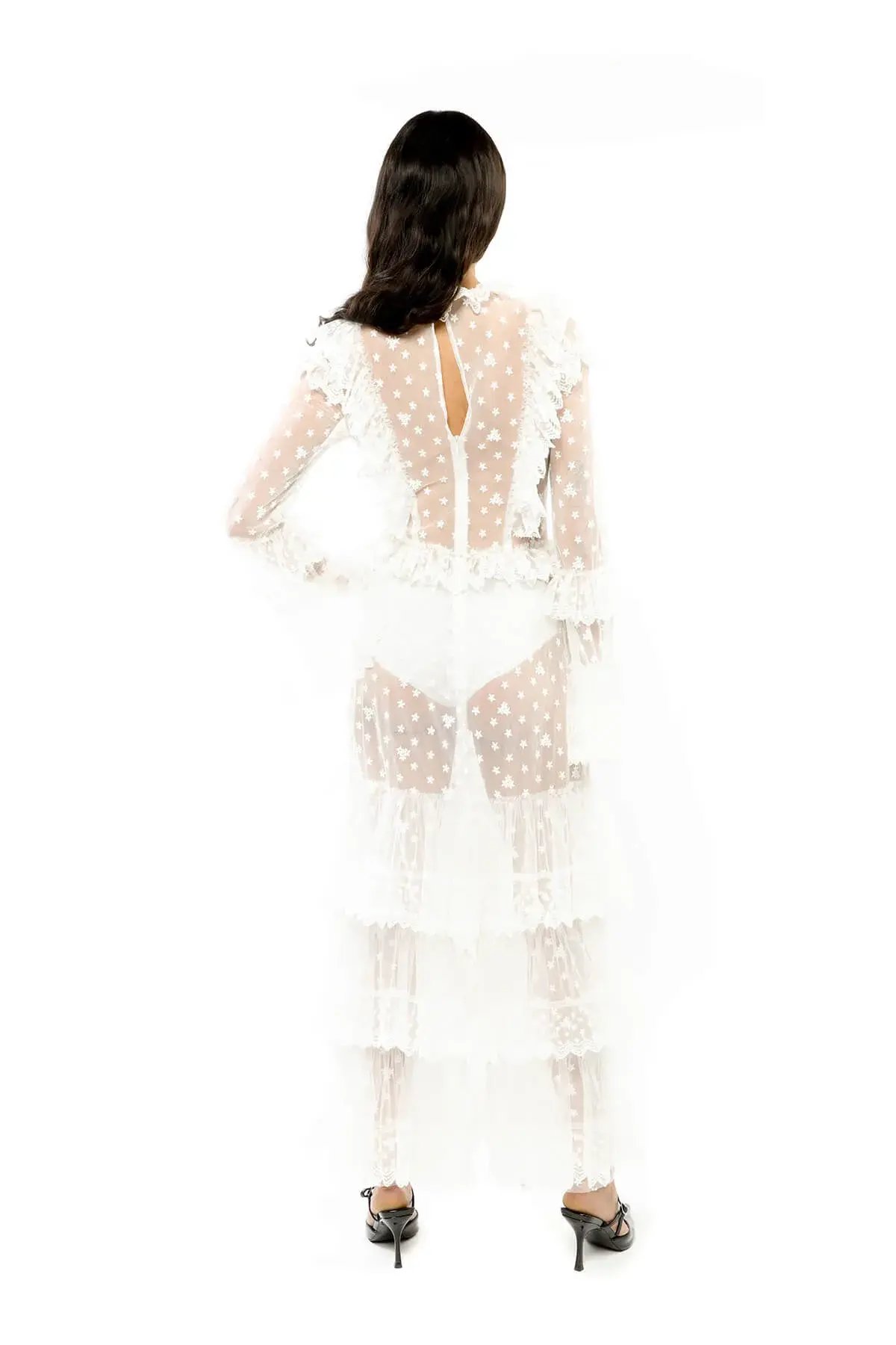 Dinah Dress White photo 3