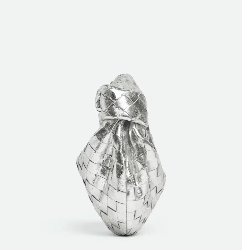 Bottega Veneta Jodie Mini Bag Silver photo 3