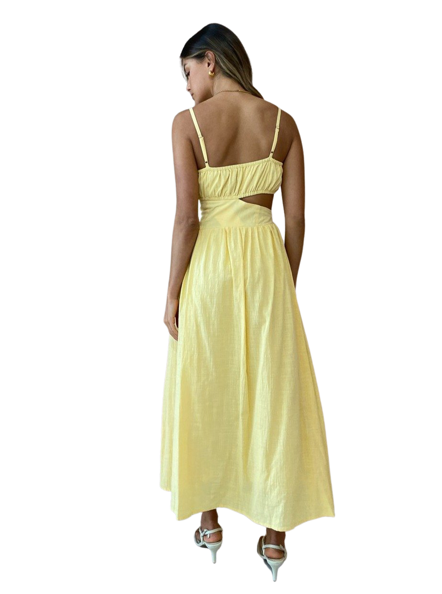 By Nicola Romantica Maxi Dress Butter photo 3