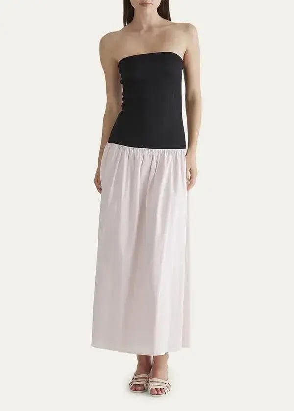 ANNA QUAN Amyra Strapless Dress Peony Pink 6 photo 6