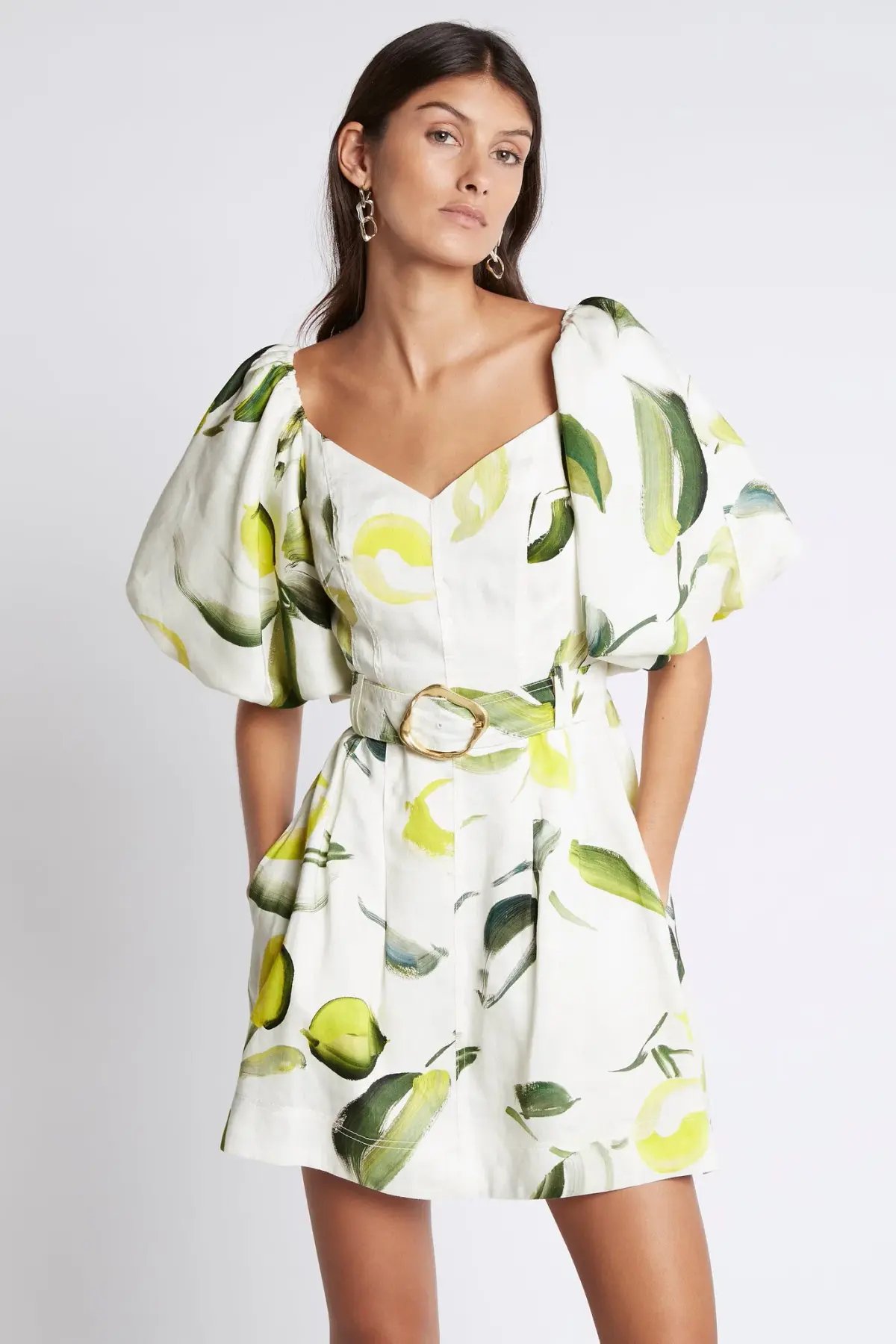 Aje Zest Mini Dress Print Size 8 photo 2