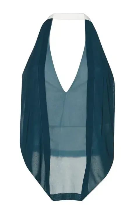 Dion Lee Front Loop Halter Top in Multi Size 8 photo 2