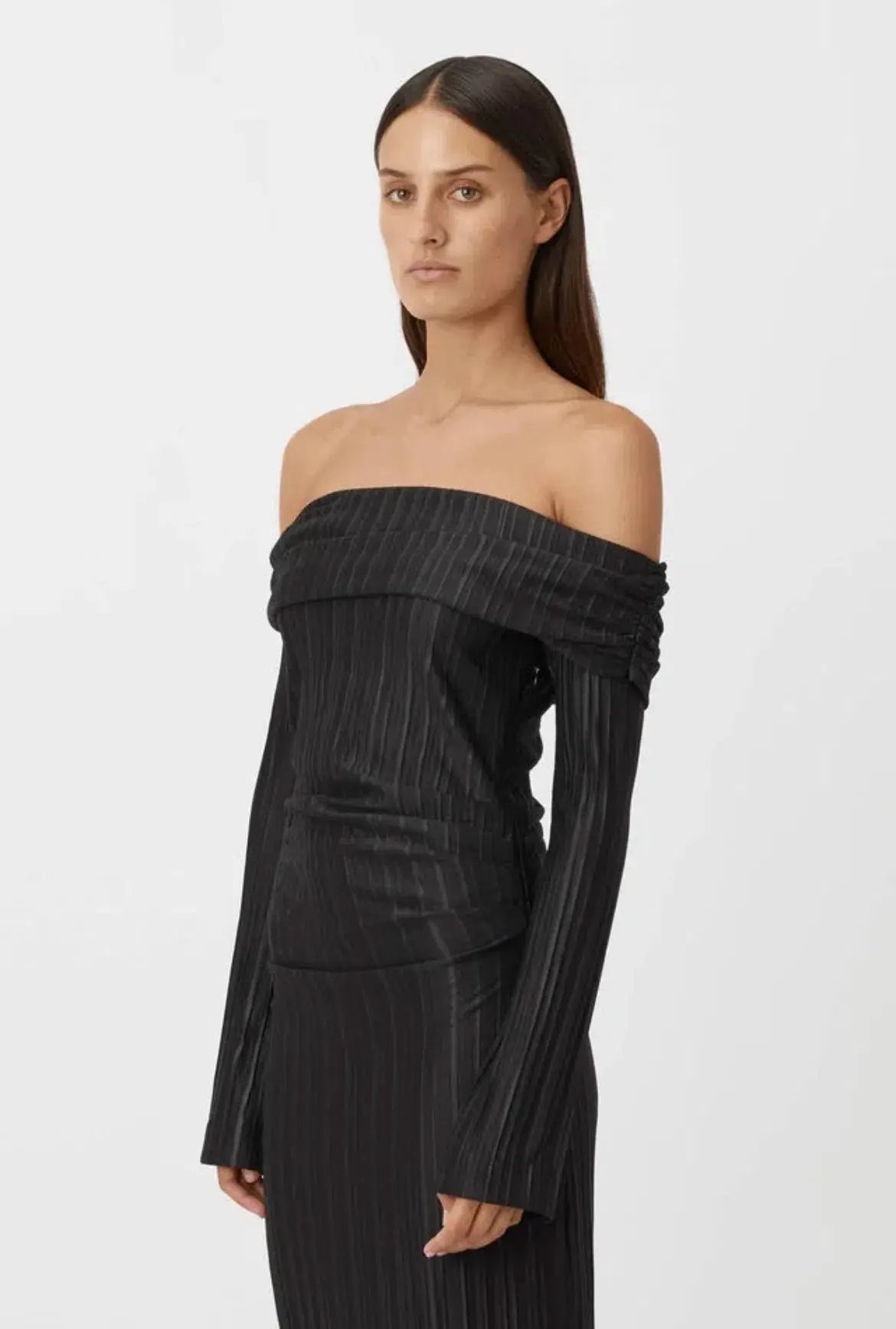 Camilla and Marc Shaw Midi Dress Black Size 12 photo 2
