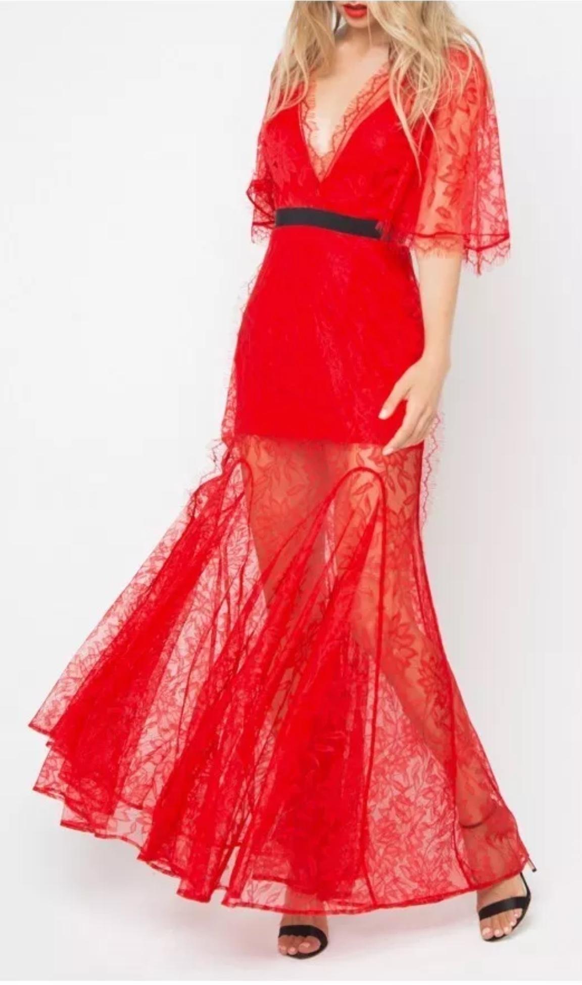 Alice McCall ‘Feel Good Look Good’ Lace Dress - size 12 photo 2