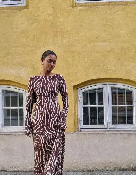 Realisation Par The Gia In Animal Zebra Print Size L / Au 12 photo 8
