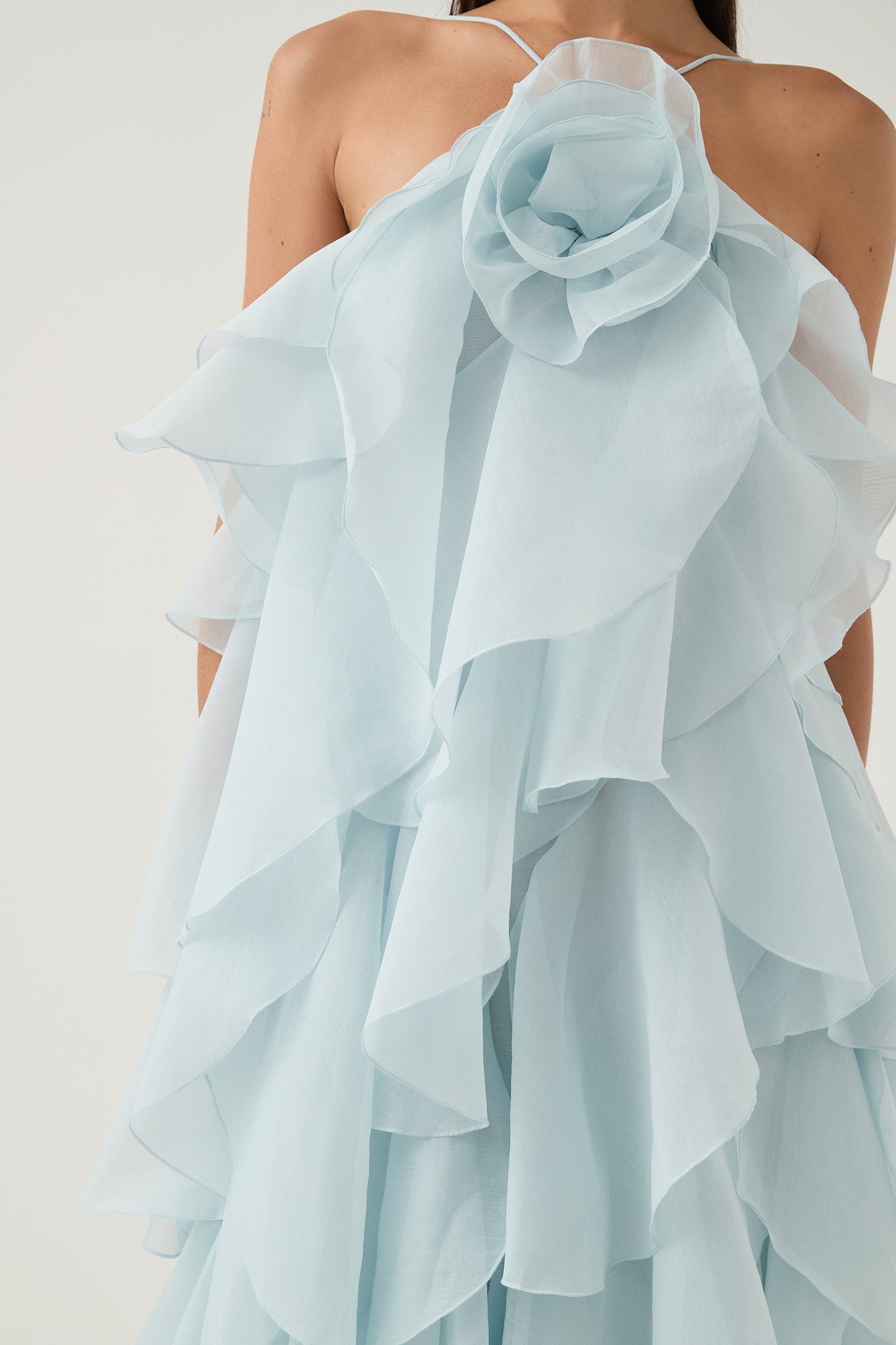 Pandorea Dress in Silver Blue photo 14