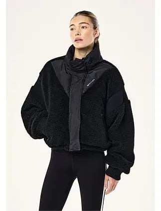 P.E Nation District Crop Jacket Size 10/L photo 2