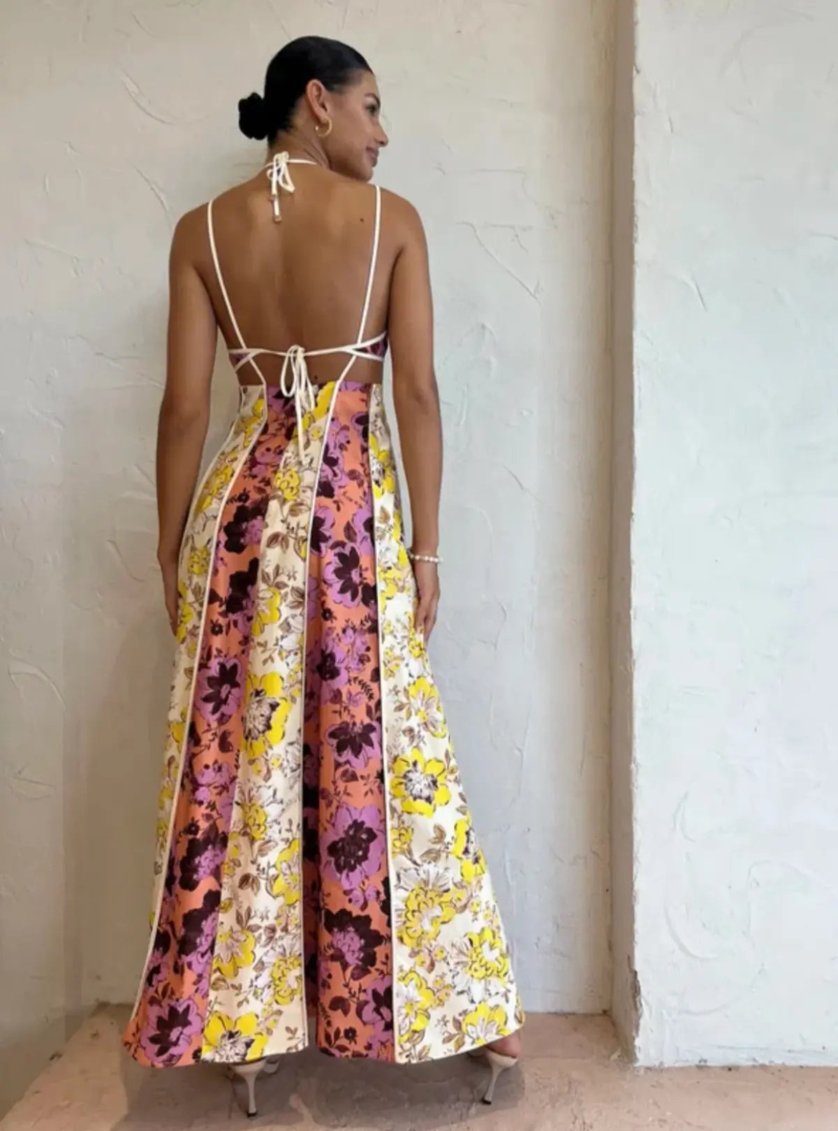 Significant Other Ana Maxi Dress in Floral Mix Multi-colored Size AU 8 photo 2