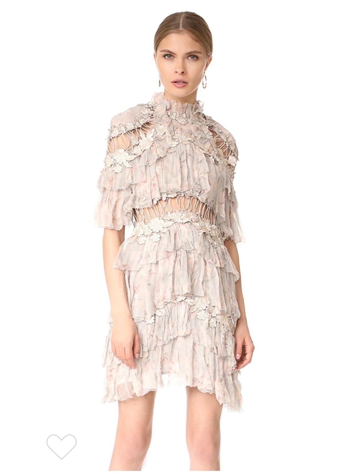 Zimmermann Stranded Tier mini dress size 1 photo 2