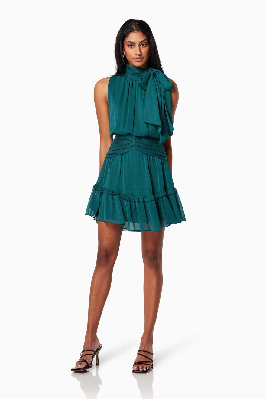 Elliatt Kavela Dress - Forest Green photo 4