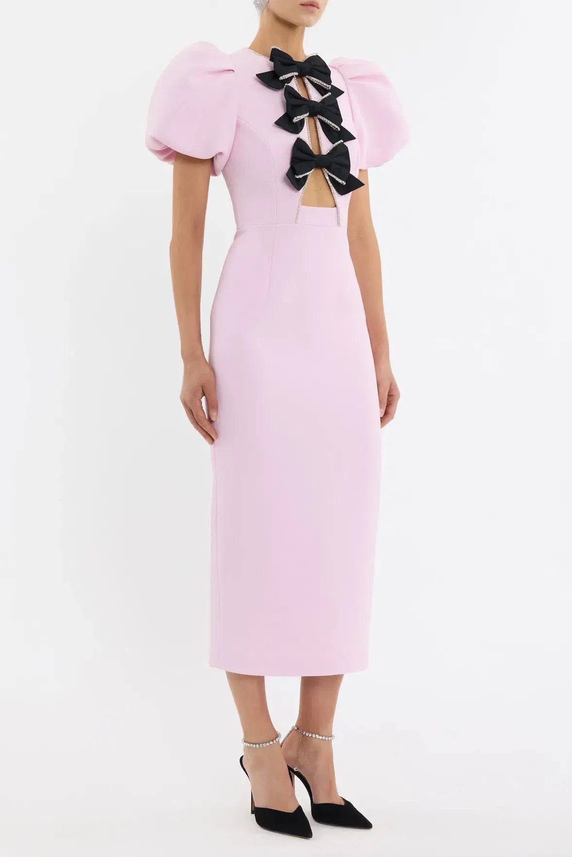 Rebecca Vallance Nemy Midi Dress Size 8 photo 4