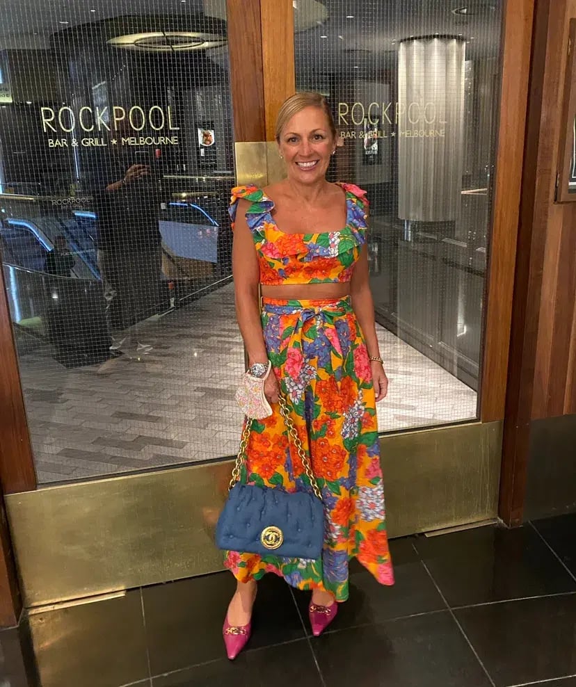 Zimmermann Riders Top Size 1/Au10 and Skirt Size 0/Au8 Set In Mango Floral photo 3