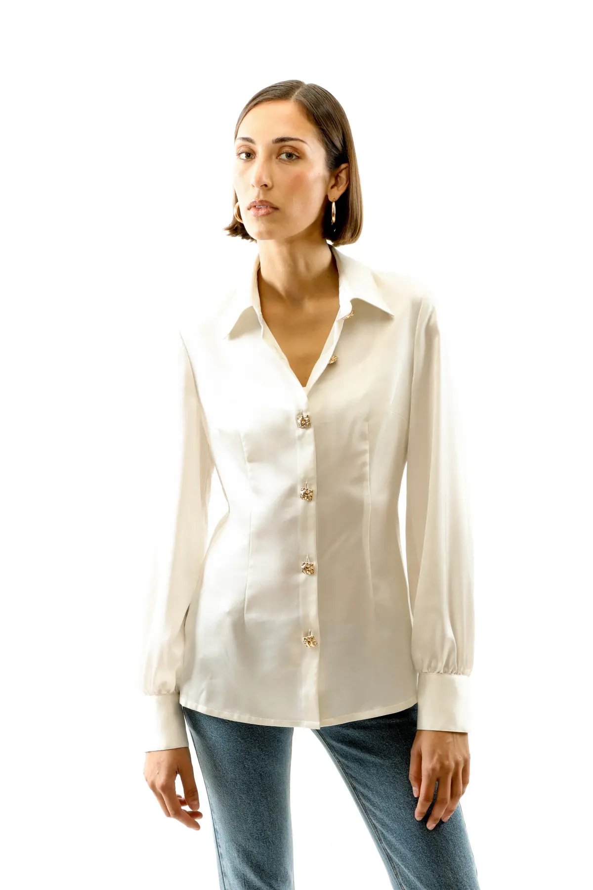 ALICE By Alice McCall Kate Blouse Cream Size AU 12 photo 4