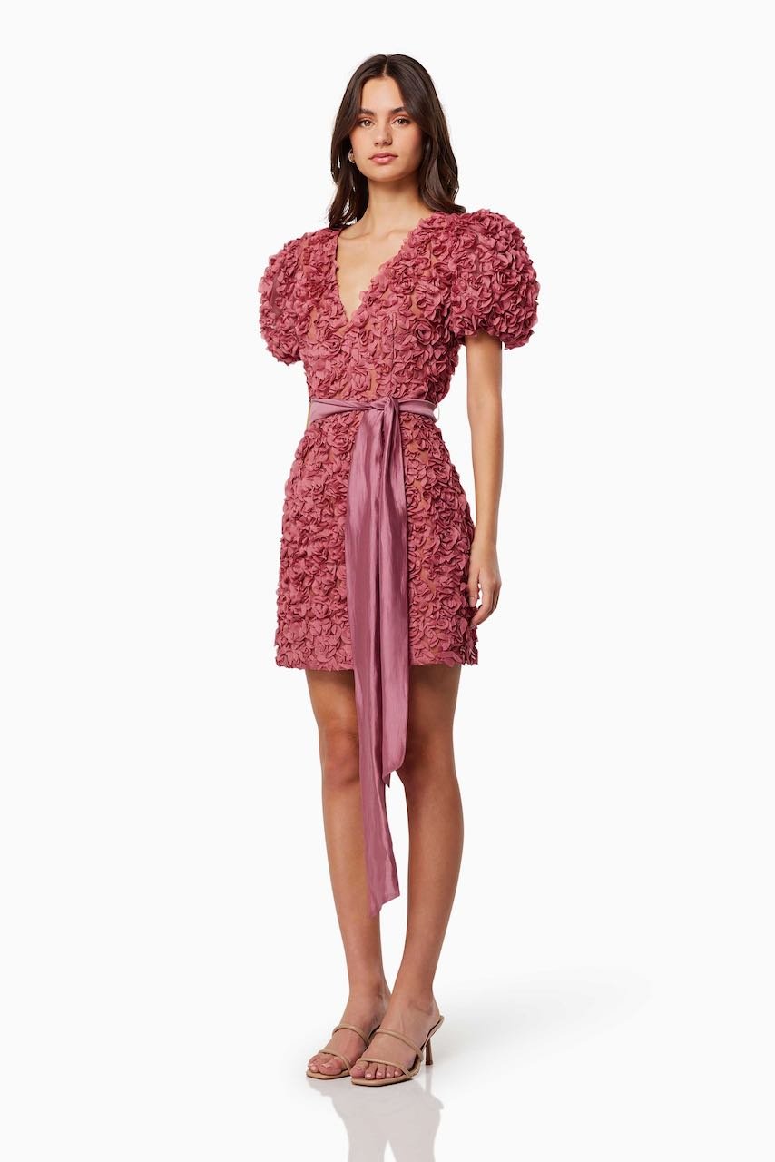 ELLIATT ADORATION DRESS - ROUGE PINK photo 3