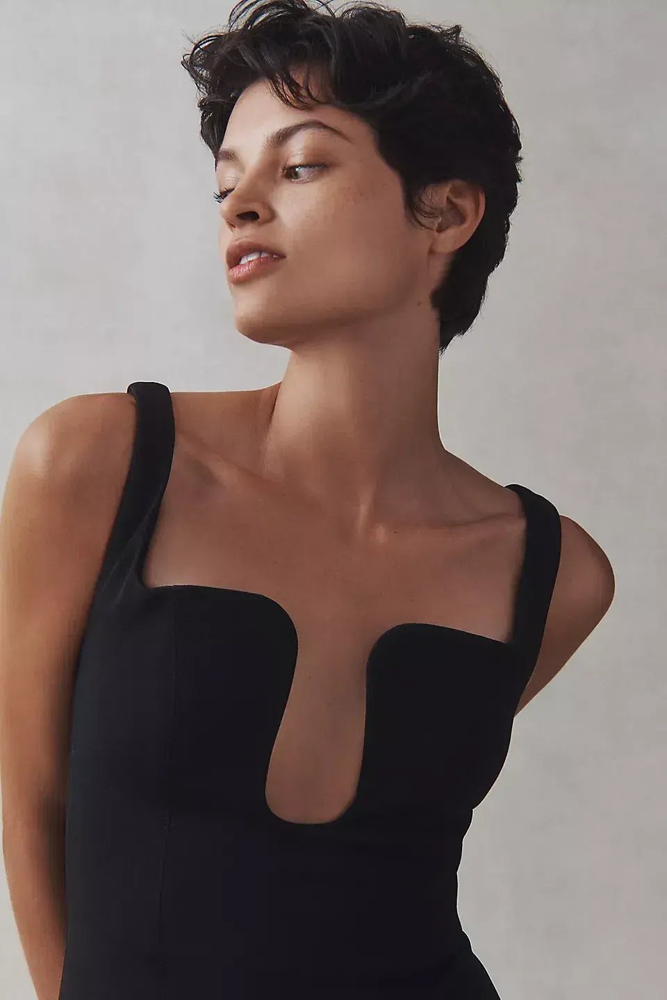 MISHA Franka Dress Black Size 8 photo 5