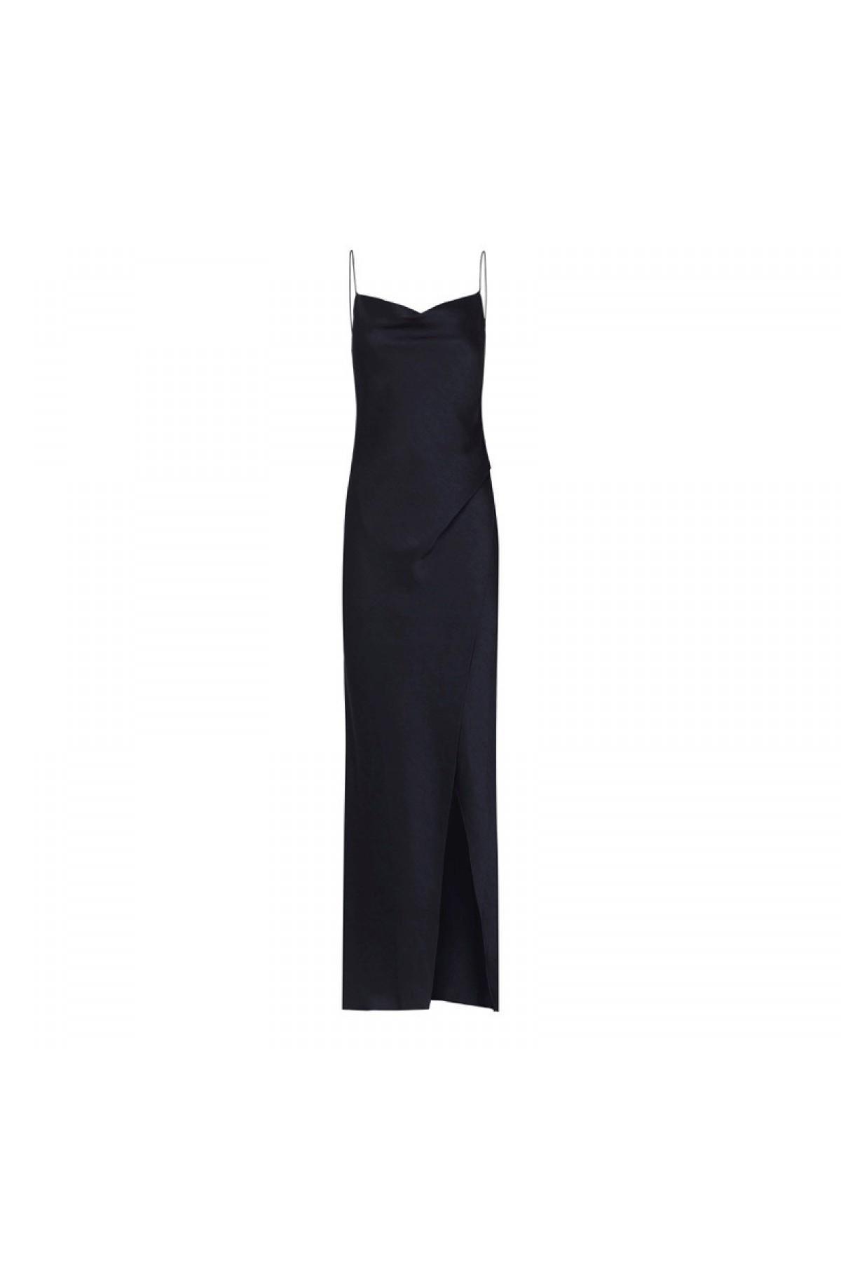 Bowery Slip Dress Navy Size 6 photo 5